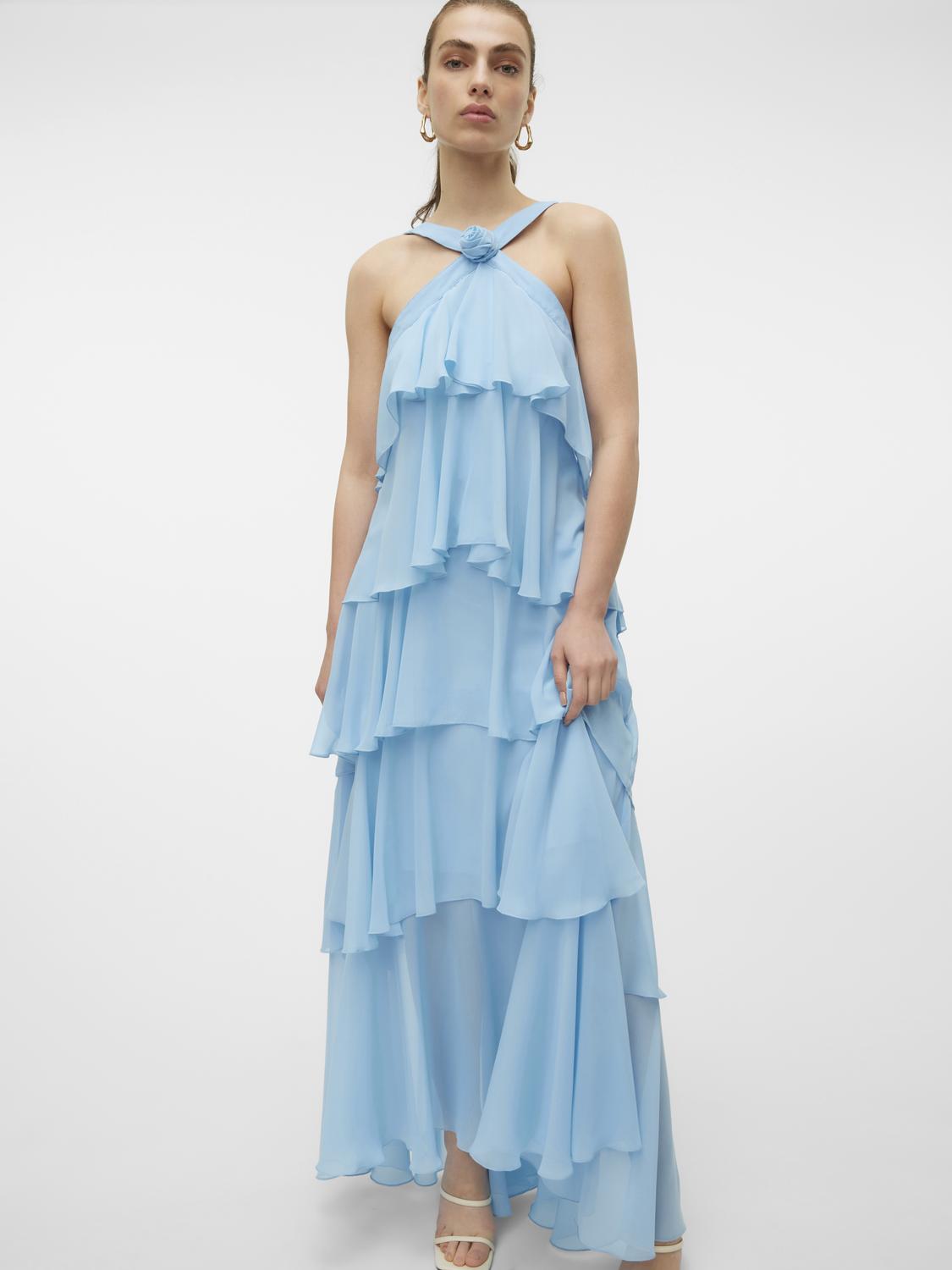 VMFELICIA Long Dress - Airy Blue