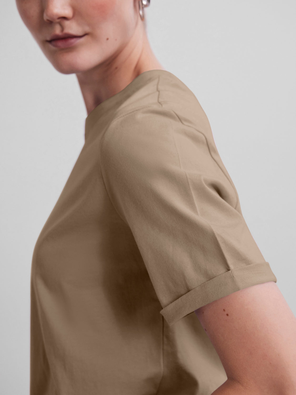 PCRIA T-Shirt - Silver Mink