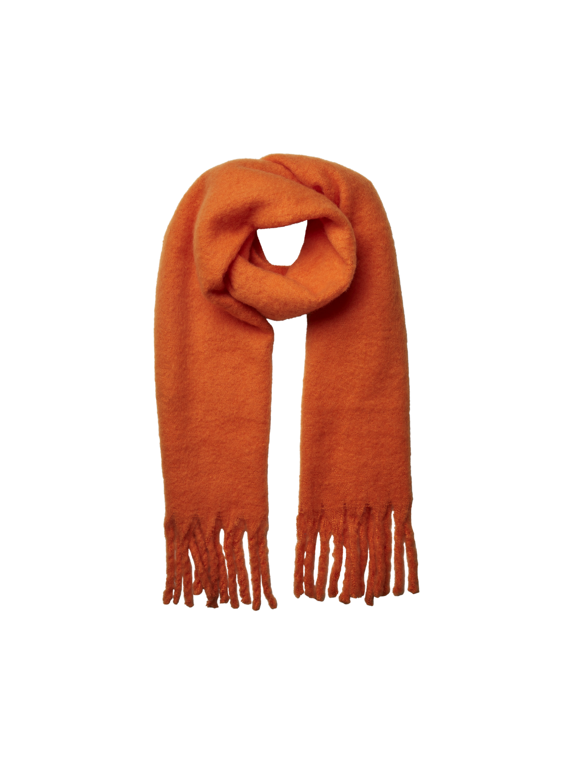 PCNIKITA Scarf - Persimmon Orange