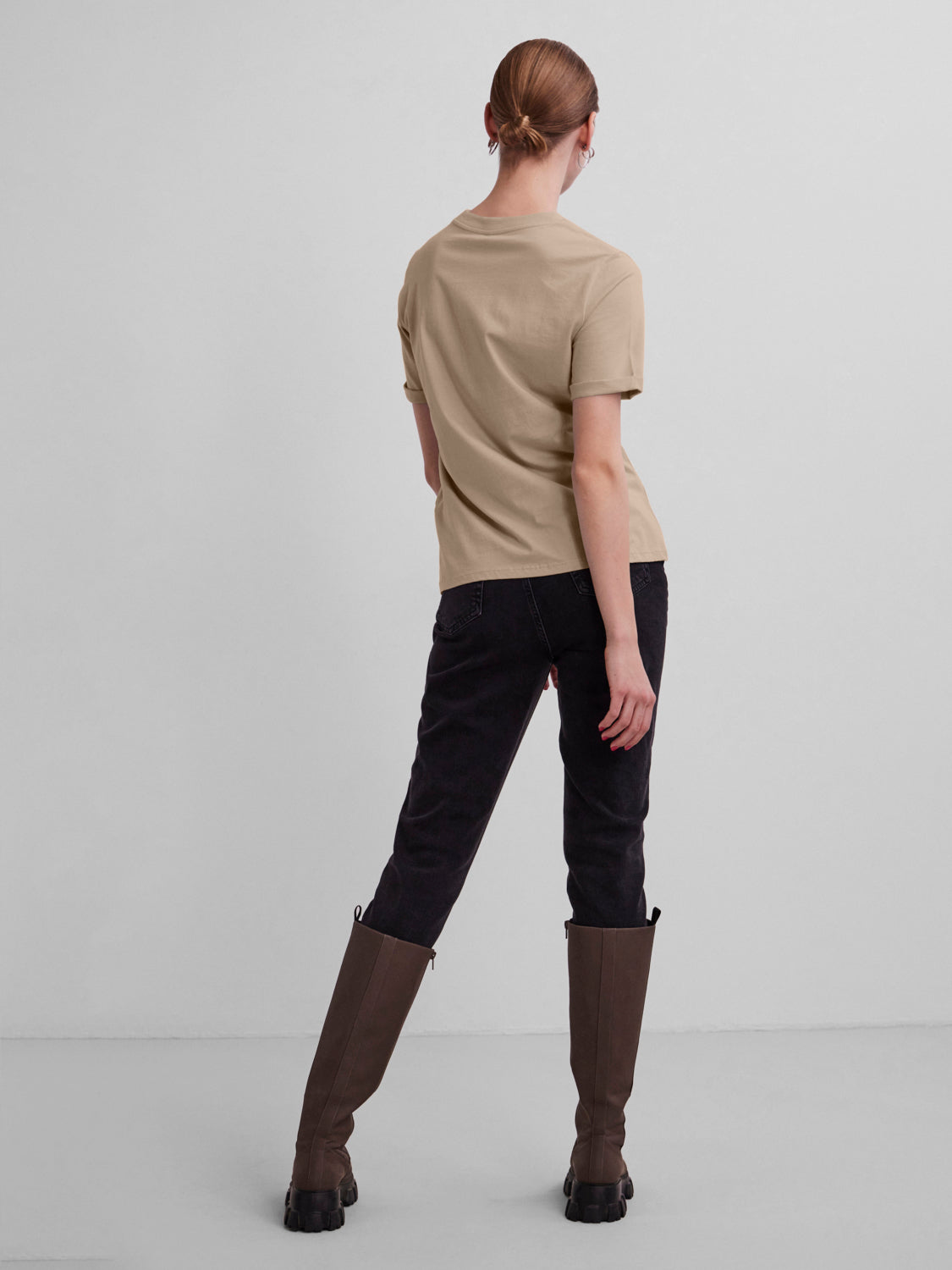 PCRIA T-Shirt - Silver Mink