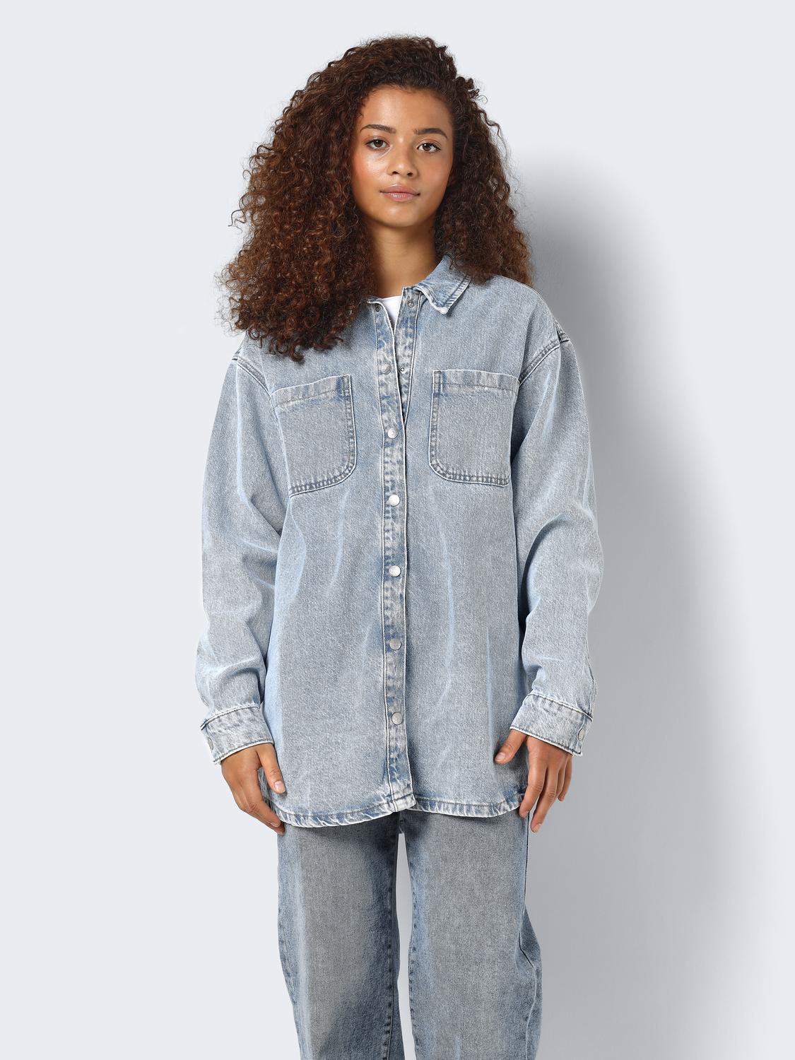 NMALVA Jacket - Light Blue Denim